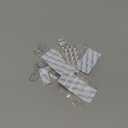 Command Clear Indoor Mini Light Clips Value Pack, 45 Clips, 54 Strips, Damage-Free String Light Hangers for Home, Room, Wall, Office, and Dorm Decor, Great for Cable Management, Holds up to 0.3 lb