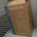 Sweetcrispy Carry on Luggage, Hard Shell ABS Suitcase with Double Spinner Wheels, Lightweight Expandable Rolling Suit Case with TSA Lock, 20 Inch Navy Blue