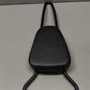 Benlari Gloss Black Detachable Sissy Bar Passenger Backrest Pad Compatible 2004-2024 fit for Harley Davidson Sportster XL 1200 883 SuperLow Iron 48 (Tall Sissy Bar)