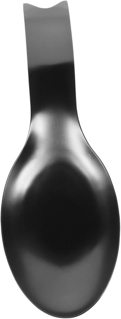 Delicate Stainless Steel Spoon Rest Holder Practical Kitchen Utensil Organizer for Spoons Ladles and Forks Elegant Design for Easy Cleaning and Safe Use