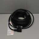 16/3 10A 125V 1250W 100 Ft Outdoor Extension Cord Waterproof, Weatherproof & Flame Retardant Black 3 Prong Power Cord Outside for Lawn & Garden, SJTW ETL Listed