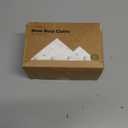 Organic Burp Cloths Baby Boy, Girl - 6-Pack Large Cotton Burping Cloths for Babies, Spit Up Rags, Super Absorbent, Ultra Soft Newborn Rag, Gender Neutral, Machine Washable, Durable (Neutrals)