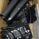 Montek Heavy-Duty Single Monitor Arm For 17-57 Inch, Up To 59.4lbs Ultrawide Screens,Gas Spring Dual Curved Adjustable Monitor Stand For Desk, 75/100mm VESA Mount With Usbblack