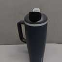 Owala FreeSip Tumbler Insulated Stainless Steel Water Bottle with Built-in Straw and Side Handle, For Travel, Work, School, and Sports, 40oz, BPA Free, Leak Proof, Foggy Tide