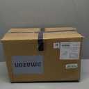 MaxGear Acrylic Brochure Holder 8.5 x 11 inch, 4 Tier Clear Literature Organizer Magazine Stand Display with Removable Divider for 4 x 9 inch Brochures, Pamphlet, Wall Mount or Countertop, 1 Pack