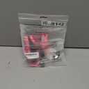 EcoBark Step in Dog Harness - Eco-Friendly Teacup Dog Harnesses for XXS, XS, and Small Dogs - Reflective and Adjustable Mini Body Halter Vest -Tiny Soft Mesh Toy Breed Harness (XXXS, Black and Pink) 2 to 3 lbs- Chest up to 10 in (Pack of 1)