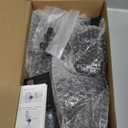 LISEN Gooseneck Phone Holder for Bed Desk [3rd Upgrade] Cell Phone Stand for Desk Bed Gaming Accessories,Gifts for Men Mom Senior Tech Mount for Recording Filming Laying Down Flexible Magic Arm Clamp (Black)