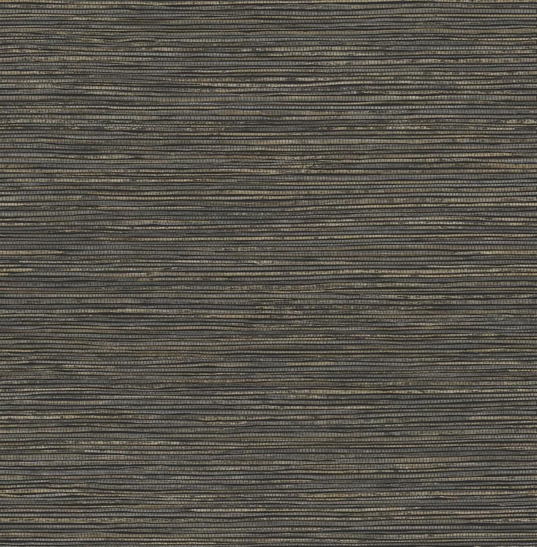 RoomMates Black Dimensional Grasscloth Peel and Stick Wallpaper, RMK12685PLW