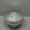 5" Inch Round Galvanized Steel Roof Cap with Mesh - Weather-Proof Chimney Cover with Side Wall - Fireplace Duct Rain Guard - Exhaust or Supply Ventilation Top Cover - Perfect Insulation Protector Cap (With Mesh + Side Walls)