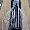 COBIZI 10x20 Heavy Duty Pop up Canopy Tent with 6 sidewalls Easy Up Commercial Outdoor Canopy Wedding Party Tents for Parties All Season Wind & Waterproof Gazebo with Roller Bag, Black (Frame Thickened)