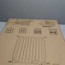 71.6-76.4 Inch Extra Wide Baby Gate with Door for Stairs Doorways