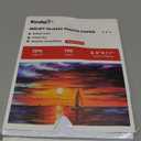 Koala Glossy Thin Inkjet Paper 8.5x11 Inches 100 Sheets Compatible with Inkjet Printer Use DYE INK 115gsm