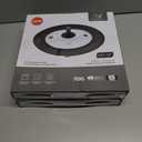 2 x Vented Tempered Glass Universal Lid for Pot Pan Skillet with Heat Resistant Silicone Rim Microwave Splatter Lid Cover Microwave Safe Fit 9.5 10 10.5 11 Cookware, Dishwasher Safe Grey