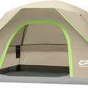 CAMPROS CP Tents for Camping 4 Person Tent Waterproof Windproof Double Layer Camping Tent, Easy Setup Dome Tent with Large Mesh Windows & Wider Door for Outdoor Camping & Hiking