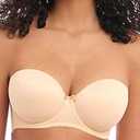 Freya Women's Deco UW Moulded Strapless Bra, Nude, 28F