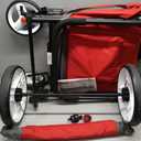 Radio Flyer Wagon for Kids, Baby Stroller, Outside Toys for Toddlers 1-3, Rolling Cart, Beach Cart with Wheels, Convertible Stroller Wagon for Kids Ages 1+ Years, Red, 24.4"D x 47.2"W x 41.3"H