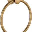 DELTA 73846-CZ Lahara Towel Ring, Champagne Bronze