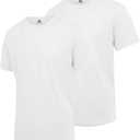 Mens T-Shirts Multi Pack Crewneck Cotton Tee Short Sleeve Classic Pullover Basic Summer Tops (Small)
