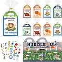 2 x iRugosa hapfyer 24 Pack Reusable Sticker Book Valentines Day Gifts for Kids, Mini Valentines Stickers Goodie Bag Stuffers, Activities Sticker Books Travel Toys Toddler Classroom Gifts