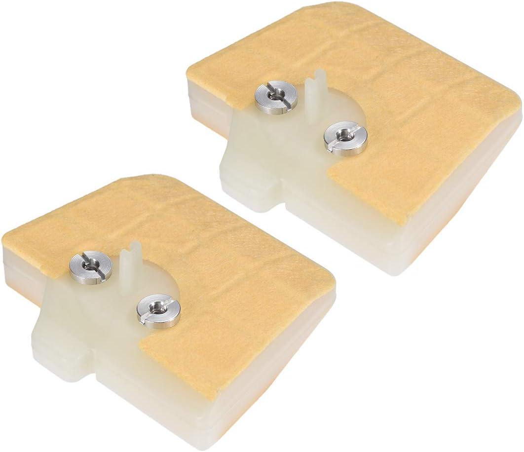 uxcell 2 Pcs Air Filter Fit for 034 036 MS340 MS360 Chainsaw Parts