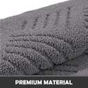 Door Mat Indoor Doormat,Front Back Door Mats Non Slip Entrance Rugs Rubber Backing,Inside Doormats for Entryway Low-Profile, Absorbent Resist Dirt Floor Mats Washable,20"x32"Grey (1'8" x 2'8" (Runner))