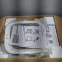 Mintakawa Automatic Cat Litter Box Self Cleaning - APP Control and Weight Monitoring - Ultra-Quiet, Suitable for Medium Cats and Kittens, Safe Anti-Pinch Litter Box (Assembly Required) - White