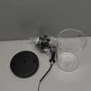 BUTHY Black Wall Sconce Light: Modern Wall Sconces Indoor, LED Wall Light Fixtures with E26 Base and Clear Glass Shade, Sconces Wall Lighting for Hallway, Bedroom, Living Room, and Mirror (1 Pack)