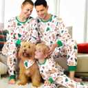 PATPAT Christmas Family Matching Pajama Sets Includes Christmas Socks - Perfect for Family Photos & Holiday Celebrations (XL)