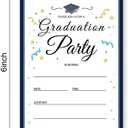 Graduation invitations blue with envelopes Grad Celebration Announcement Cards 20 Pack (003) (GRAD(003))