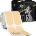 CureTape Beauty Kinesiology Tape | Anti-Wrinkle Face Tape | Face Lift Tape for Toning, Firming & Tightening The Skin (Light Beige, 60 Strips)