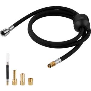 K-1219935-BC Hose Kit Compatible with Kohler Pull Down Kitchen Faucet with Docknetik Magnetic Docking System, Weight Ball 14.1oz /0.88lb, 68 Inche Faucet Hose Replacementt Part of K-1304674-BC, Chrome