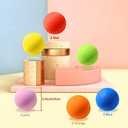 12 Pieces Soft Foam Balls Lightweight Mini Play Balls for Safe Indoor Toys Fun Vibrant Assorted Colors Orbs Unique Birthday Party Favors for Boys and Girls