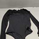 WOMEN'S BODYSUIT BLACK M