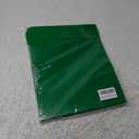 ViVin 12-Pack Green Plastic Folders with Pockets, Fits 8.5 x 11 Inch Letter Size Papers, Poly Folders with 2 Pocket, for Kids, Students, Teacher