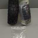 80/65-6 Off Road Tubeless Tire, 10x3 255x80 10 Inch Electric Scooter tire, With Tire Air Valve, for Nanrobot D4+/D5+/D6+/Apollo Pro/Varla Eagle One Electric Scooter