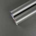 CHIHUT Stainless Steel Contact Paper for Kitchen Appliances Waterproof Metallic Grey Peel and Stick Wallpaper Self Adhesive Brushed Metal Vinyl Refrigerator Wrap for Countertops Dishwasher 17.7x100 (Gray)