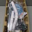 Cordless Electric Spin Mop, Electric Floor Cleaner with Water Sprayer & LED Headlight, 50mins Working Time, 290ml Water Tank, Adjustable Tube, Self-Propelled Multi-Surfaces Floor Mop for Home Cleaning