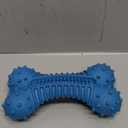 Dog Toys for Aggressive Chewers, Chew Toys for Medium Large Dogs, Durable Natural Rubber Toys with Bacon Flavor, Indestructible Dog Toy,Blue
