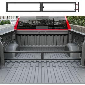 Truck Bed Divider Compatible with 19-26 Chevy Silverado 1500 20-26 GMC Sierra 2500 HD 3500 HD Molle Panel Cargo Manager Replacement for 2019-2026 Chevy Silverado Accessories