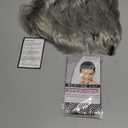 Baruisi Men Wigs Short Gray Synthetic Heat Resistant Natural Halloween Cosplay Hair Wig (grey)