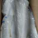 Furhaven Orthopedic Dog Bed for Large Dogs w/ Removable Bolsters & Washable Cover, For Dogs Up to 95 lbs - Luxe Faux Fur & Performance Linen Sofa - Charcoal, Jumbo/XL