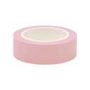 NatSumeBasics Pastel Washi Tape Solid Pink Washi Tapes 0.6" x32 Ft. Decorative Craft Masking Self-Adhesive Tapes for Packaging Decor (Pink)