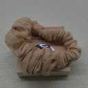 Heatless Curling Scrunchie and Soft Headband, No-Heat Hair Roller for Long Hair (Beige)