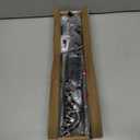 ENJOYBASICS Blackout Curtain rod for windows 48 to 84, 5/8 in Wrap Around Curtain Rods for Bedroom, Living Room, Adjustable from 30 to 86 Inches, Matte Black