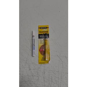 Pack of 2: 1) Minwax 63486000 Wood Finish Stain Marker for Touch Ups, Cherry; 2) Pentel White Permanent Marker 100W S, 1.5 mm