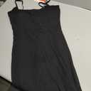 Popilush Maxi Dress Bodycon Dresses for Women Cocktail Spaghetti Strap Shapewear Dress Party Date Night Summer Long (Small, Black)