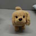 KSABVAIA Plush Golden Retriever Toy Puppy Electronic Interactive Dog - Walking, Barking, Tail Wagging, Stretching Companion Animal for Kids Toddlers