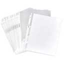 Amazon Basics Sheet Protectors for 3 Ring Binder, Heavyweight, Polypropylene, 8.5 x 11 Inch, 100-Pack, Clear