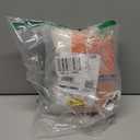 azuza Dog Jacket for Small Dogs Waterproof Dog Coat with Reflective Strips and Harness Built in Warm Fleece Dogs Winter Coat Windproof with Back Zipper, Orange L