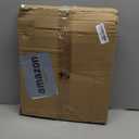 One Step Stool for Adults Seniors with Non-Slip Rubber Stepping Surface, Heavy Duty Wooden Step Stool with 450 LBS Capacity Bed Steps for High Beds, Bathroom, Bedroom, Kitchen & Kids Bedside Support (Brown)